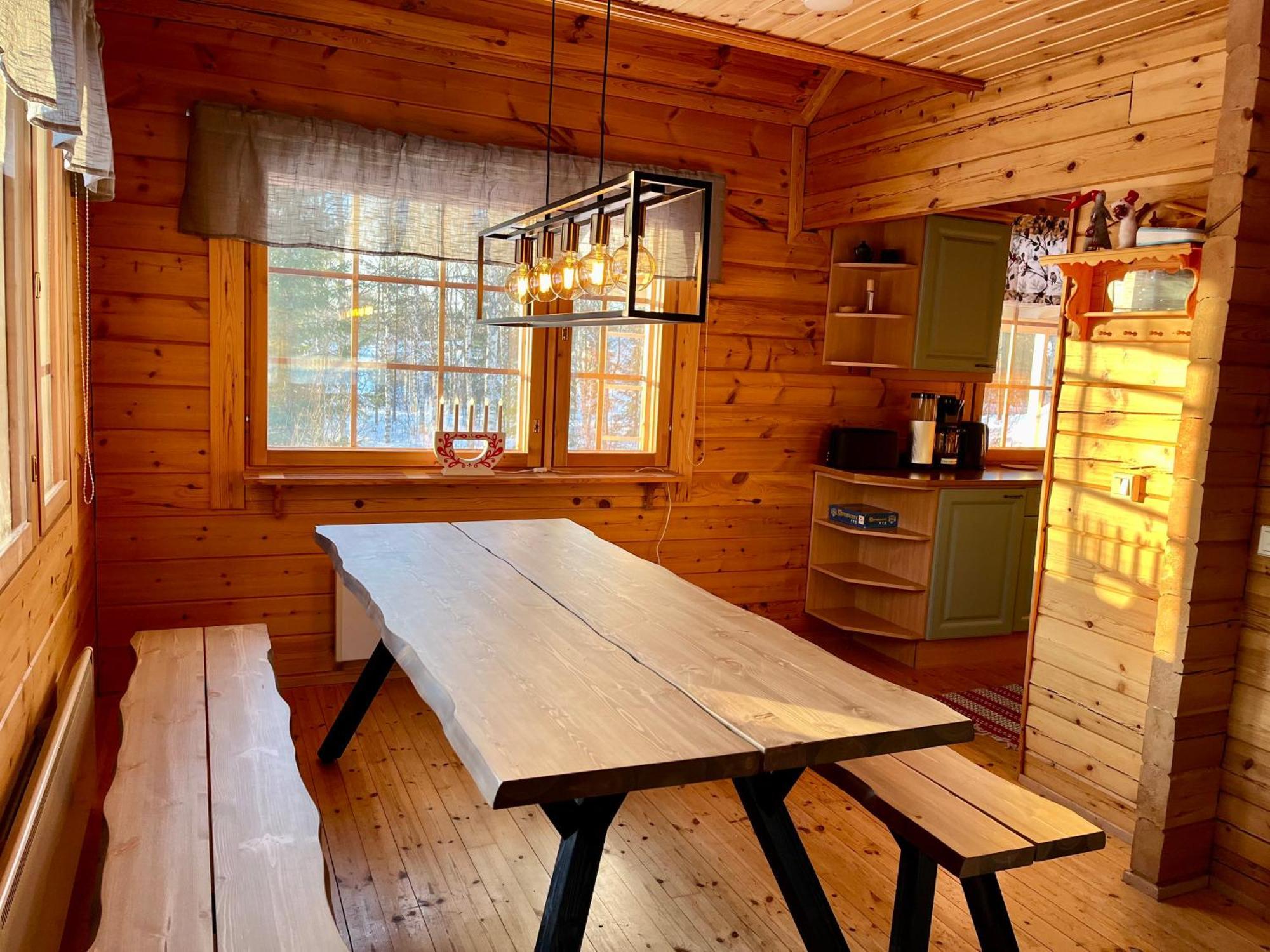 Log Cottages In 10 Min From Santa Claus Village-Sauna&Freeparking โรวานิเอมิ ภายนอก รูปภาพ