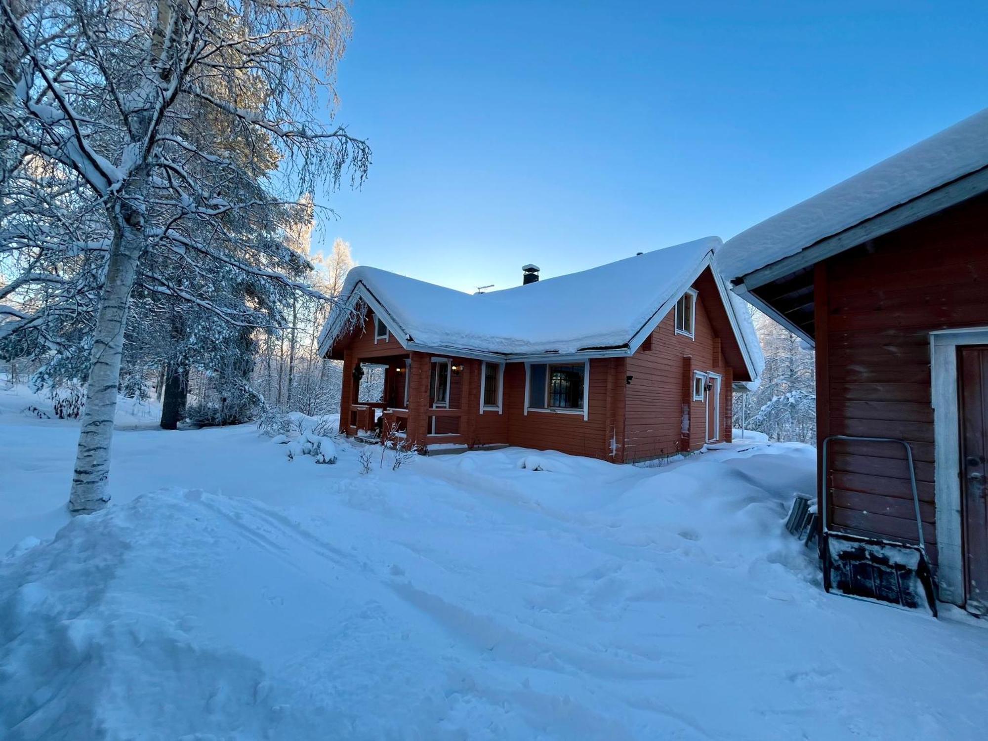 Log Cottages In 10 Min From Santa Claus Village-Sauna&Freeparking โรวานิเอมิ ภายนอก รูปภาพ