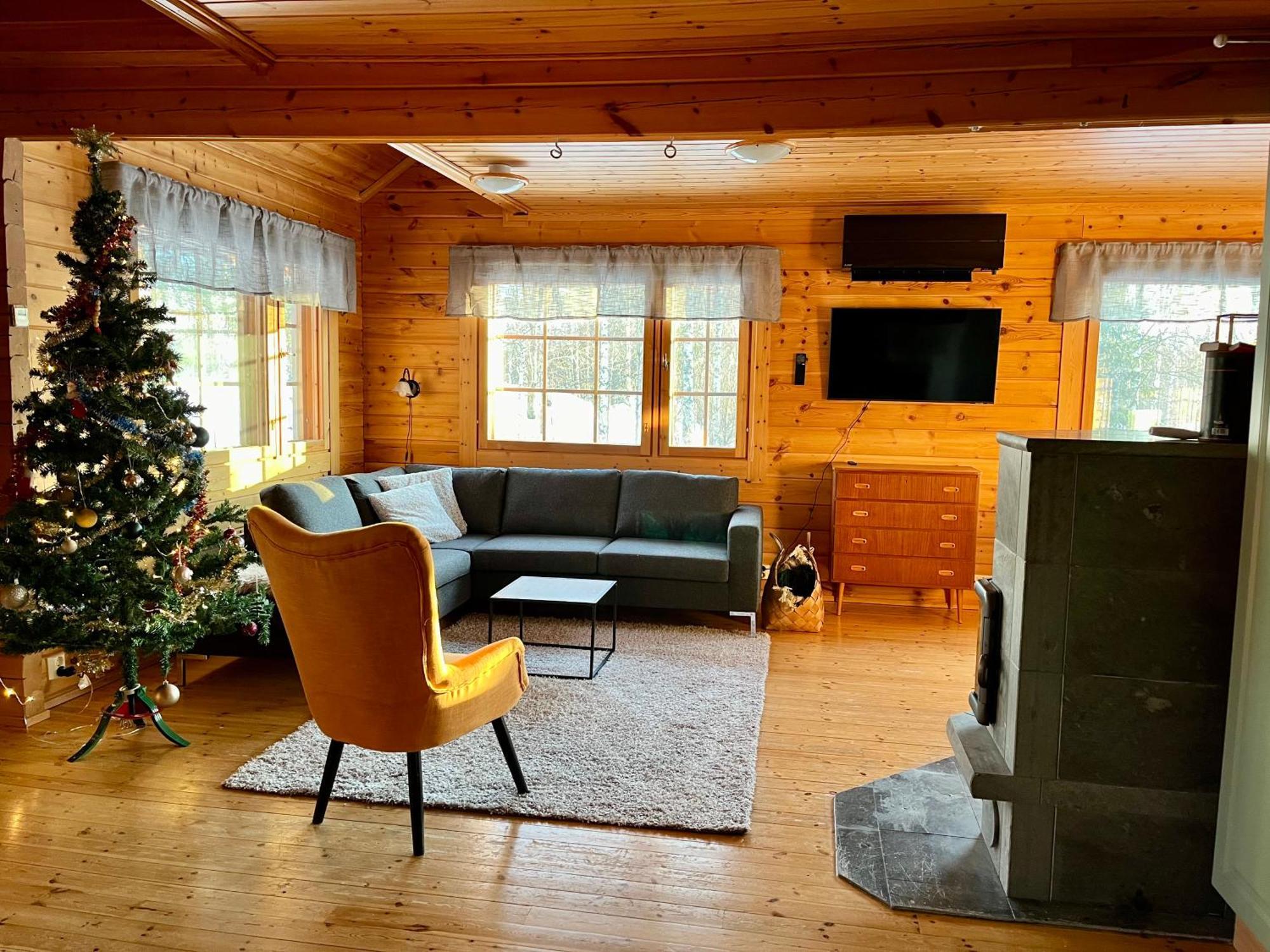 Log Cottages In 10 Min From Santa Claus Village-Sauna&Freeparking โรวานิเอมิ ภายนอก รูปภาพ
