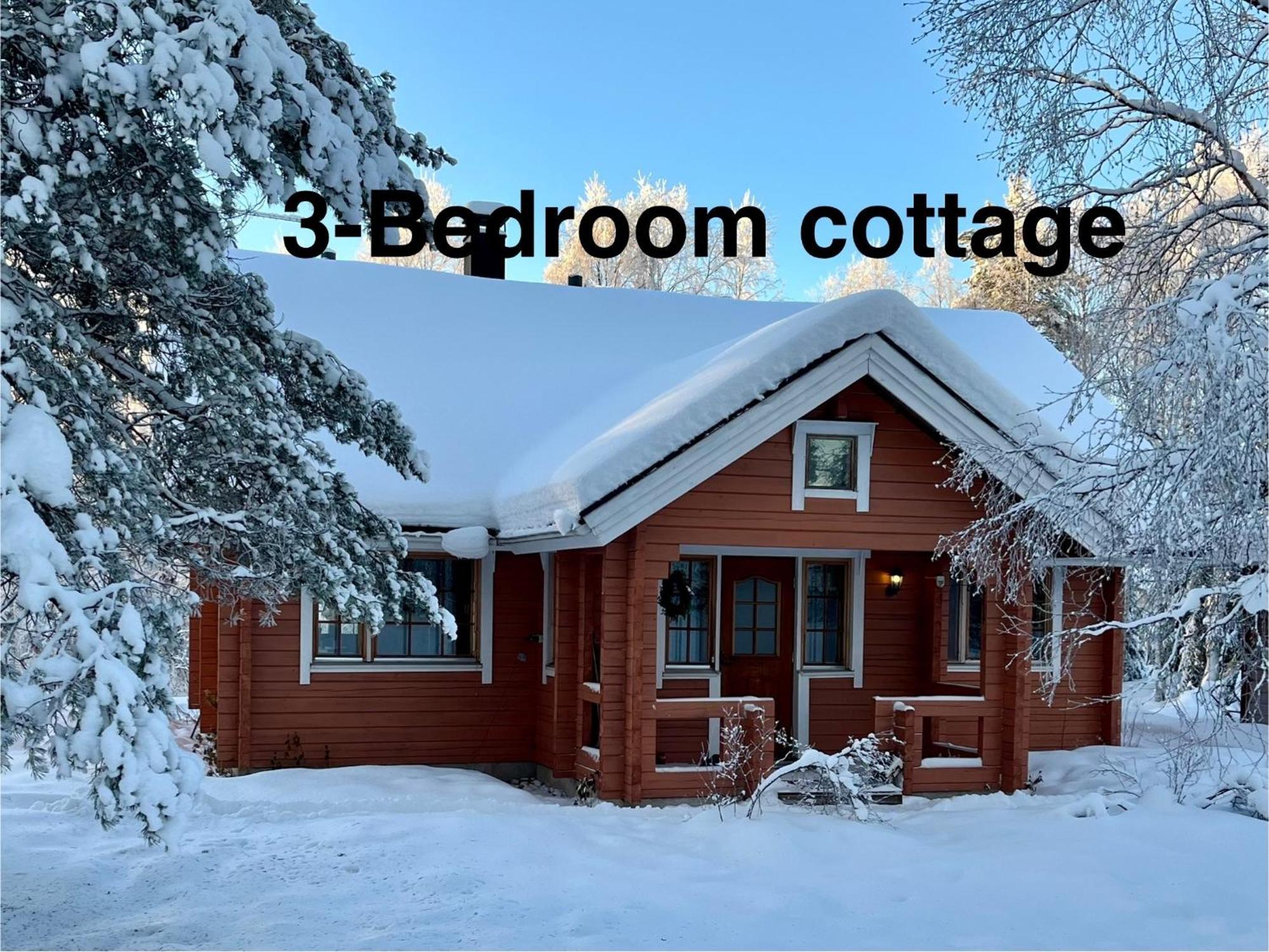 Log Cottages In 10 Min From Santa Claus Village-Sauna&Freeparking โรวานิเอมิ ภายนอก รูปภาพ